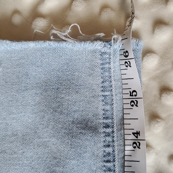 Harper Heritage High Rise Skinny Jeans Frayed Sz 26 - Picture 10 of 11